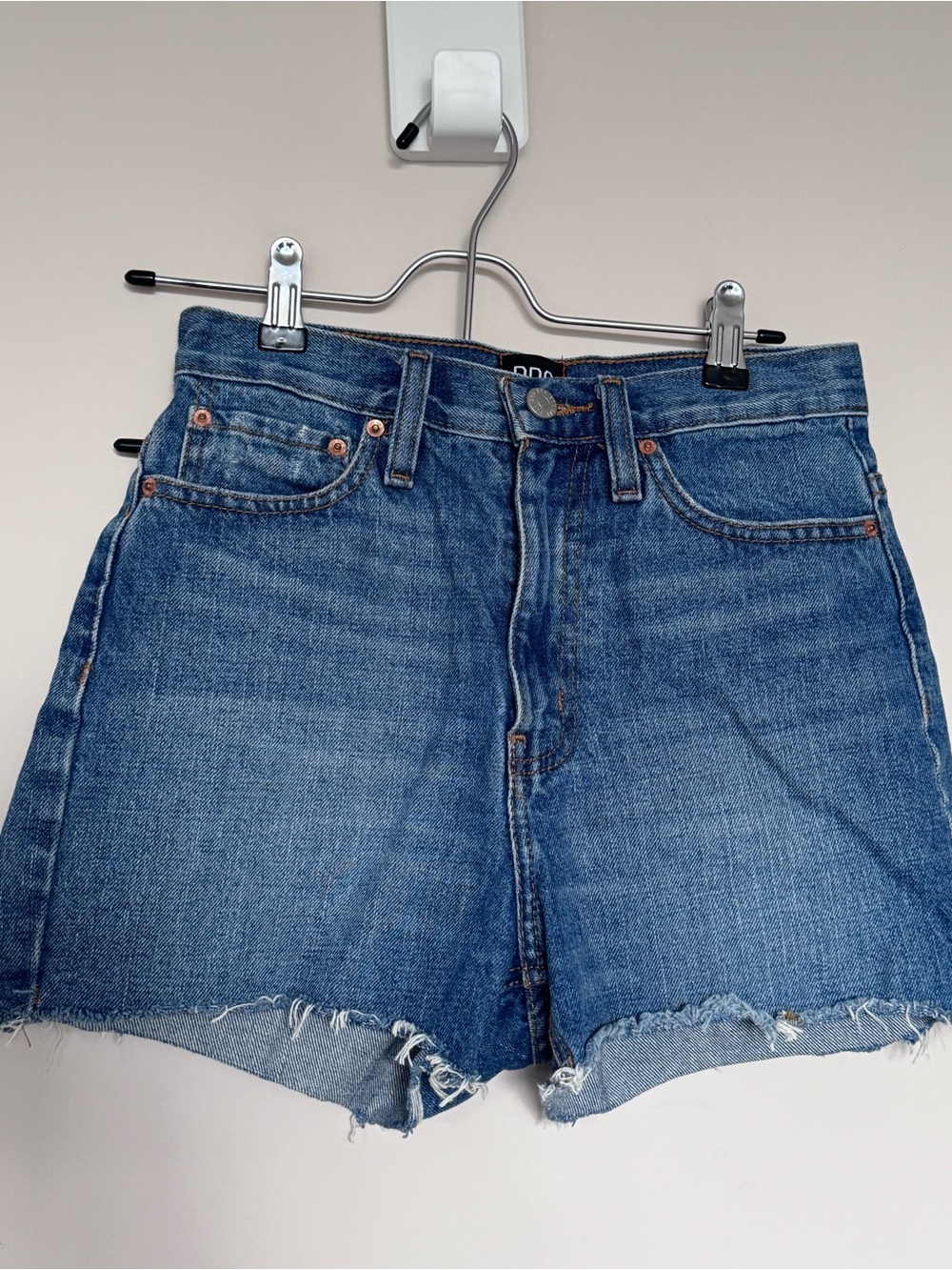 BDG Urban Outfitters Denim Girlfriend High Rise Shorts - Classic Style